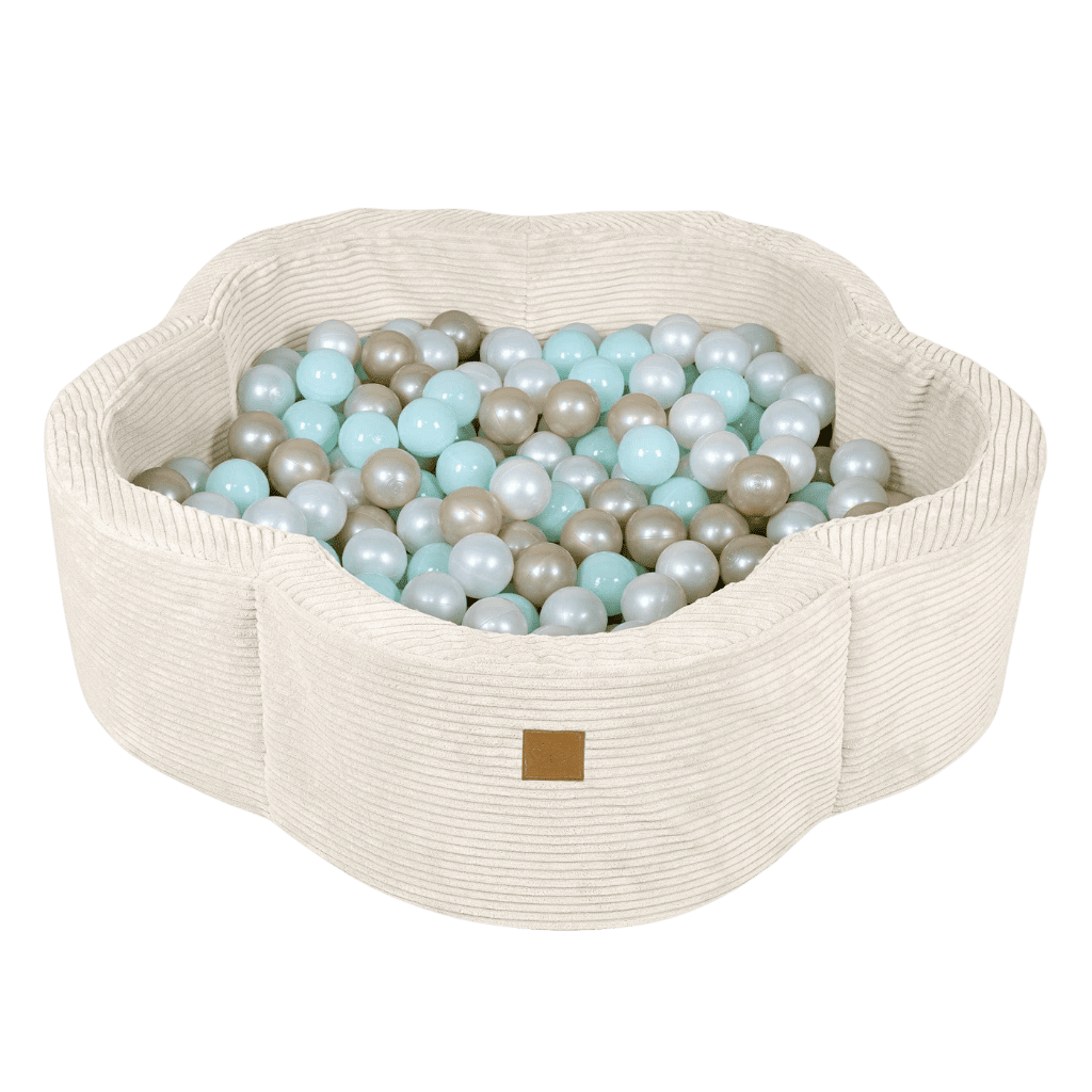 Piscina di palline Fleur - Vaniglia in | Motricidade Tinitto – Prodotto in Europa
