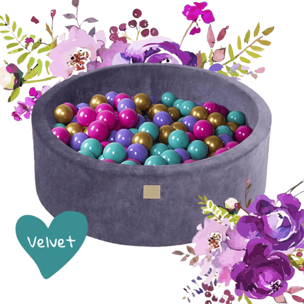 Piscina di palline modello Fleur in | Motricidade Tinitto – Prodotto in Europa