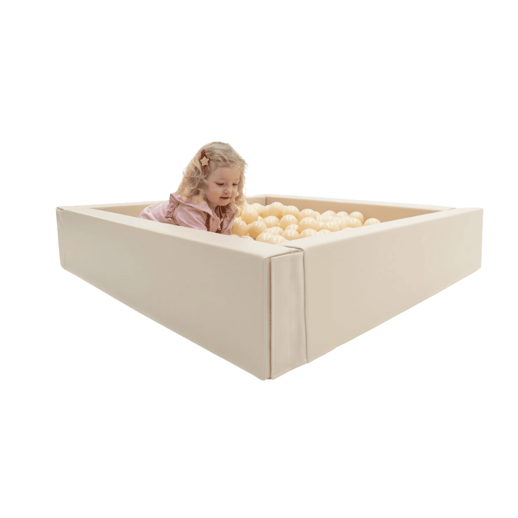 Piscine à Balles Soft Play - Beige en | Motricidade Tinitto – Fabrication européenne