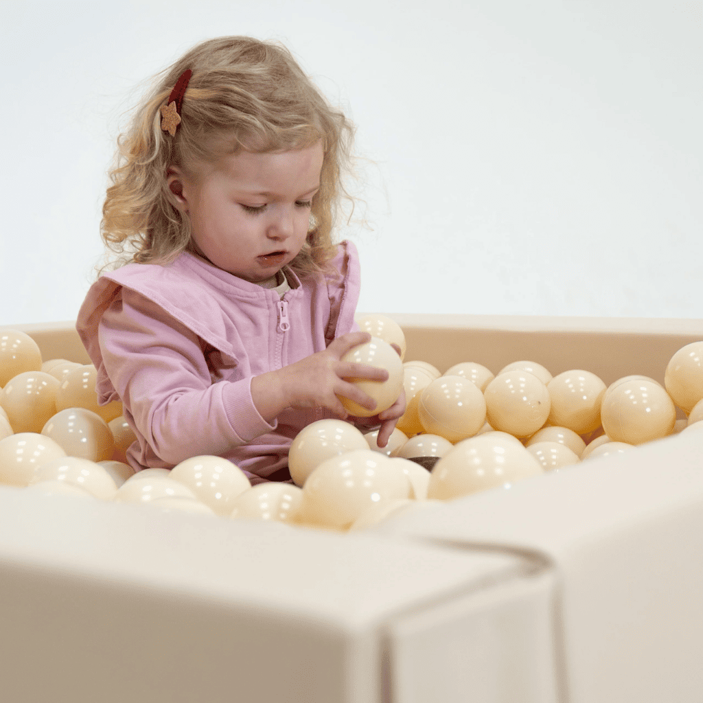 Piscine à Balles Soft Play - Beige en | Motricidade Tinitto – Fabrication européenne