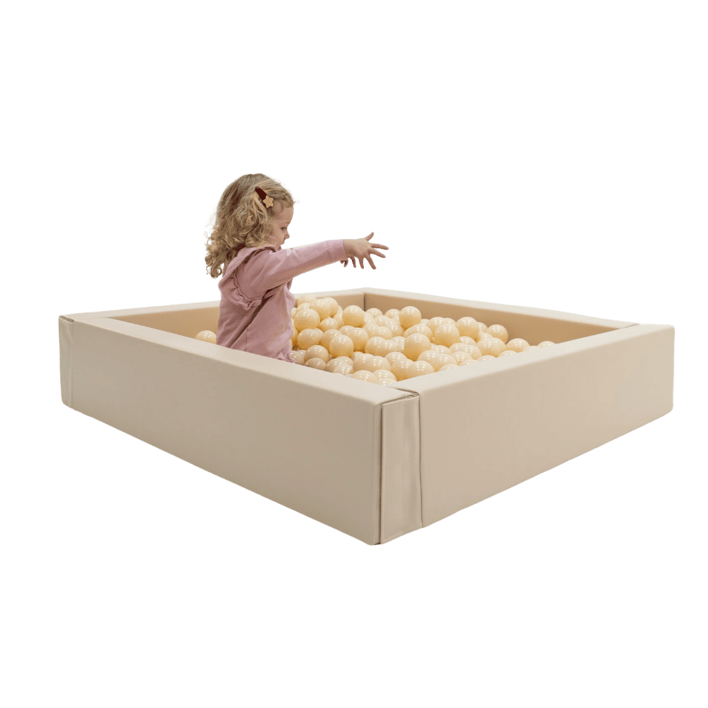 Piscine à Balles Soft Play - Beige en | Motricidade Tinitto – Fabrication européenne