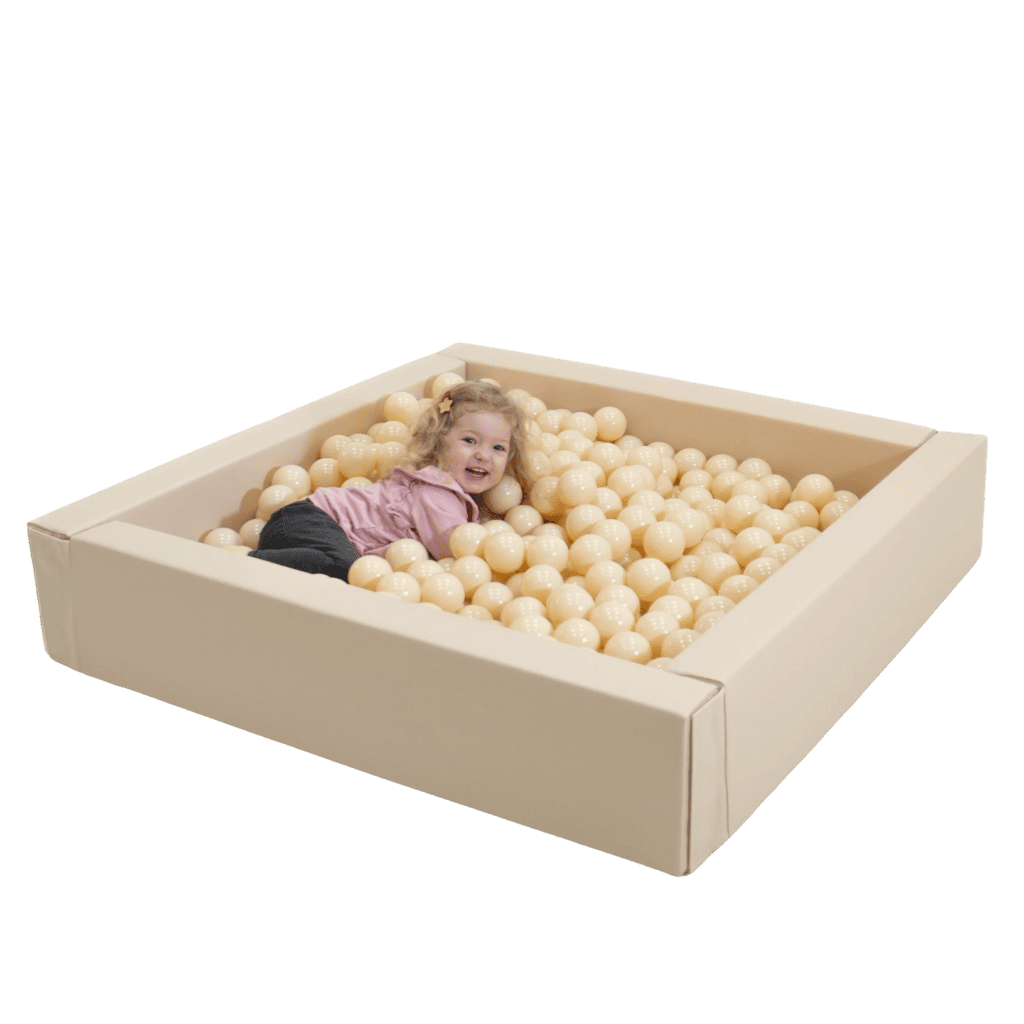 Piscine à Balles Soft Play - Beige en | Motricidade Tinitto – Fabrication européenne