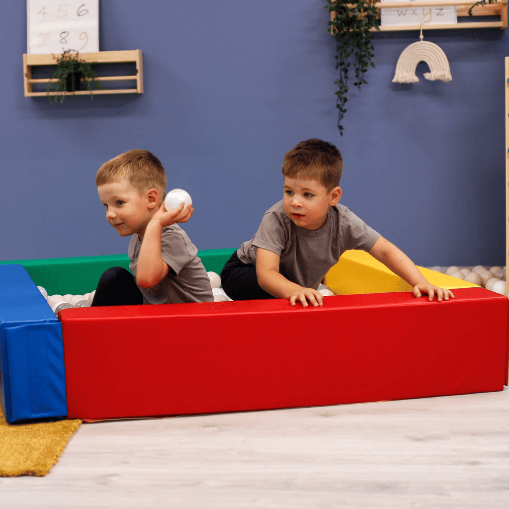 Piscine à Balles Soft Play - Multicolor en | Motricidade Tinitto – Fabrication européenne