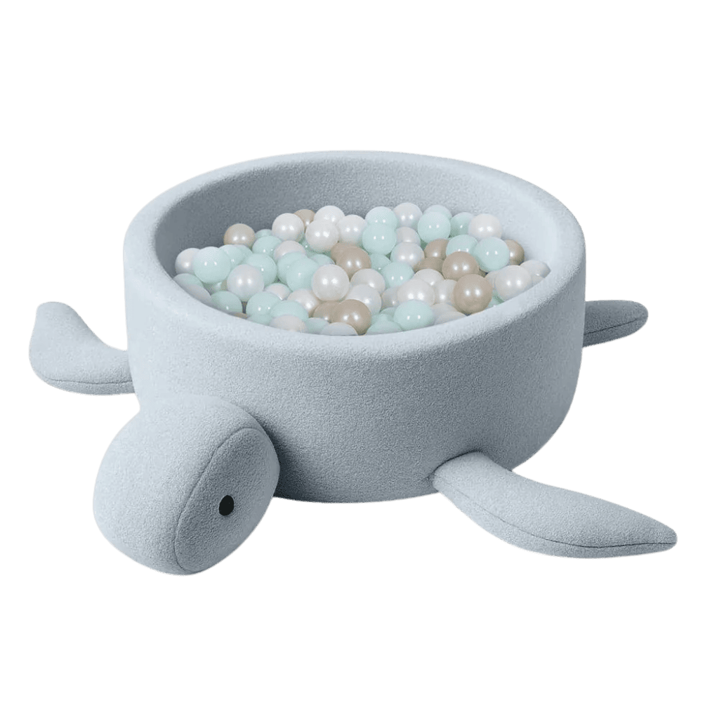 Piscine à Balles Tortue - Ice Blue en | Motricidade Tinitto – Fabrication européenne