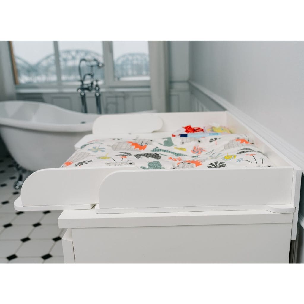 Plan à Langer pour Commode Bébé en Blanc | furniture Tinitto – Fabrication européenne