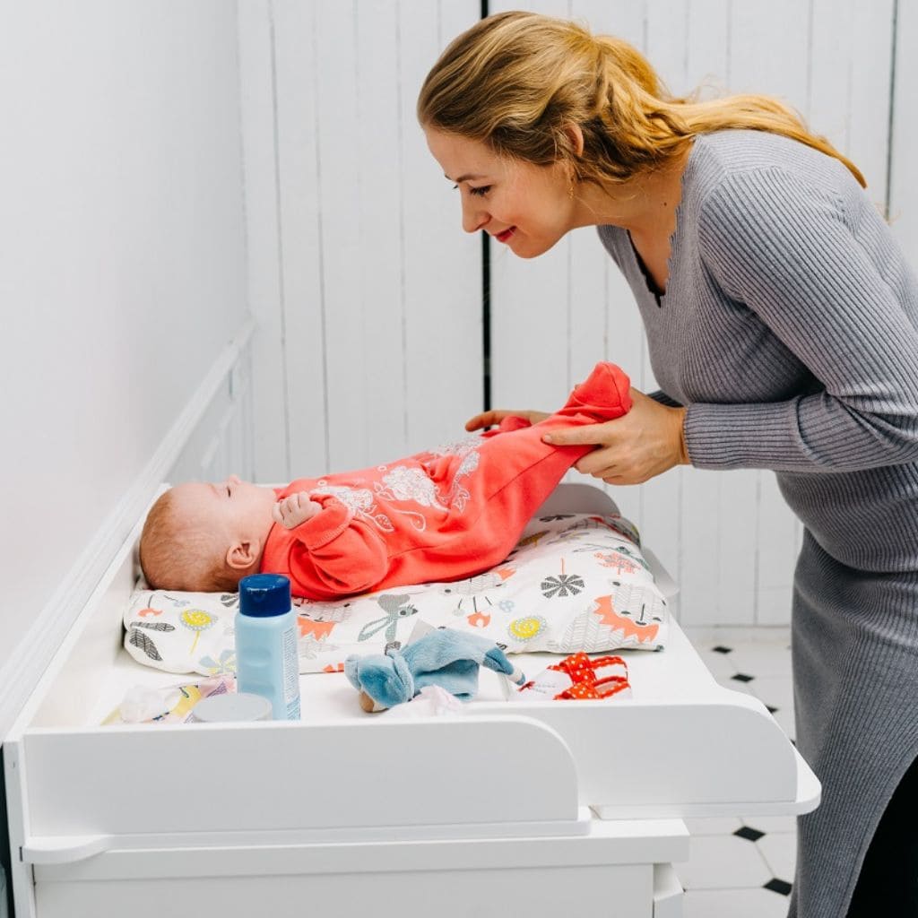 Plan à Langer pour Commode Bébé en Blanc | furniture Tinitto – Fabrication européenne