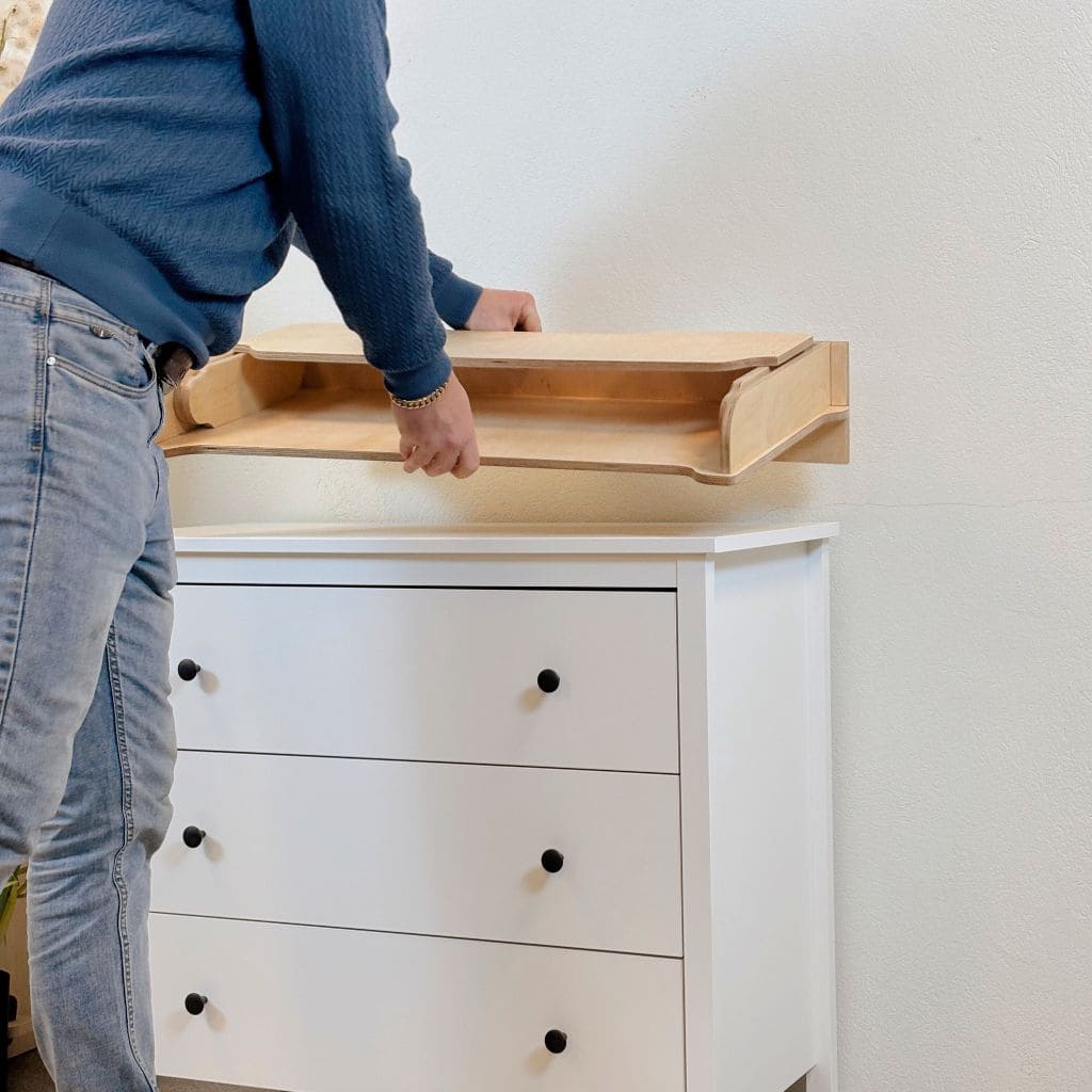 Plan à Langer pour Commode Bébé en Blanc | furniture Tinitto – Fabrication européenne