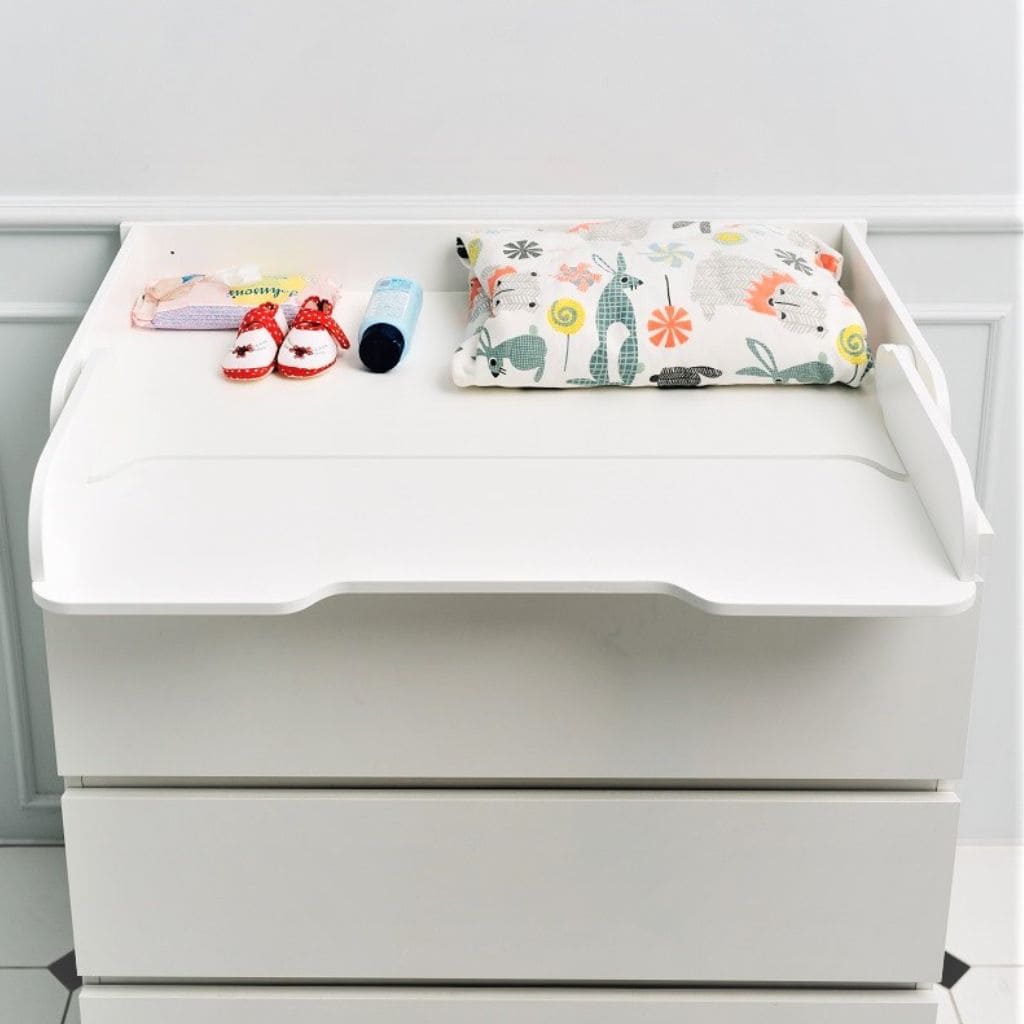 Plan à Langer pour Commode Bébé en Blanc | furniture Tinitto – Fabrication européenne