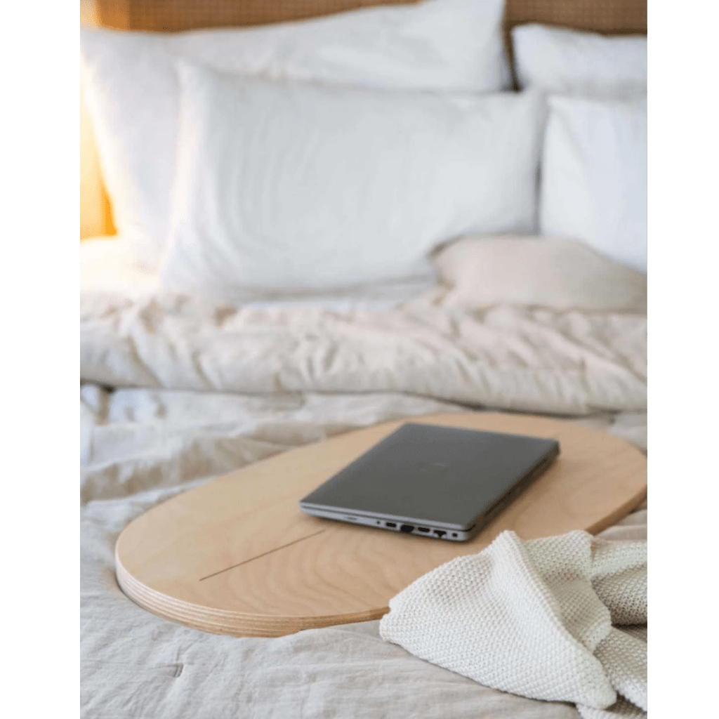 Placa de equilíbrio redonda com rolo de exercício - Logótipo centrado | Motricidade Tinitto – Fabricação europeia