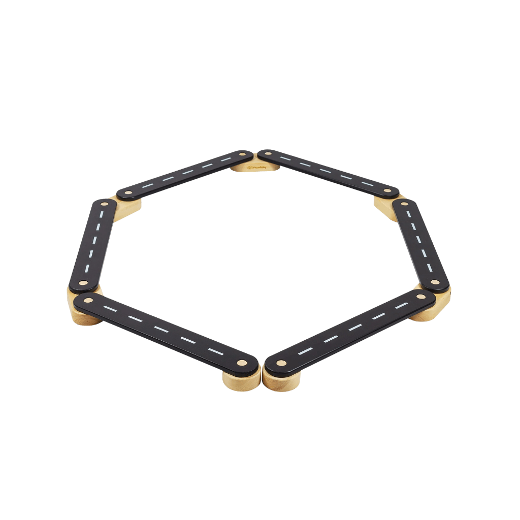 Planche Equilibre Montessori en Bois - 6 Éléments en Grey | Motricidade Tinitto – Fabrication européenne