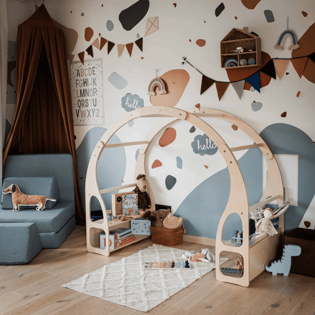 Play Stand Montessori en Bois en | Motricidade Tinitto – Fabrication européenne