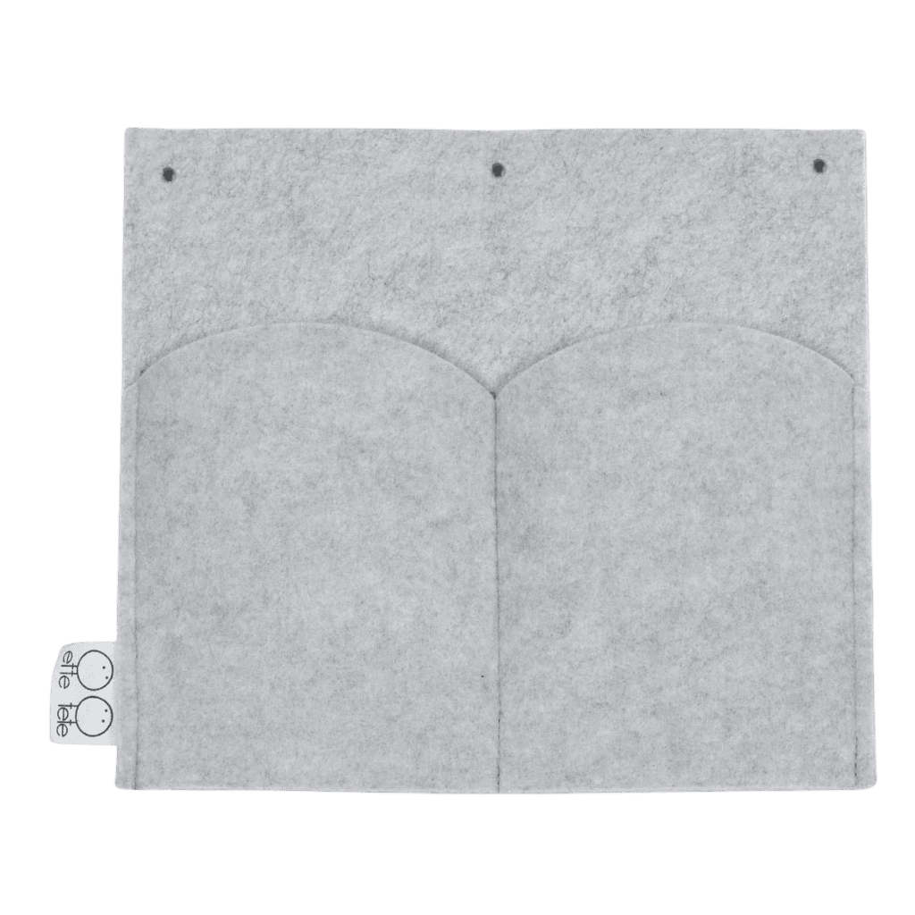 Pocketo – Pochette accessoires pour tour d’apprentissage STEP’n’SIT® en Black | Motricidade Tinitto – Fabrication européenne