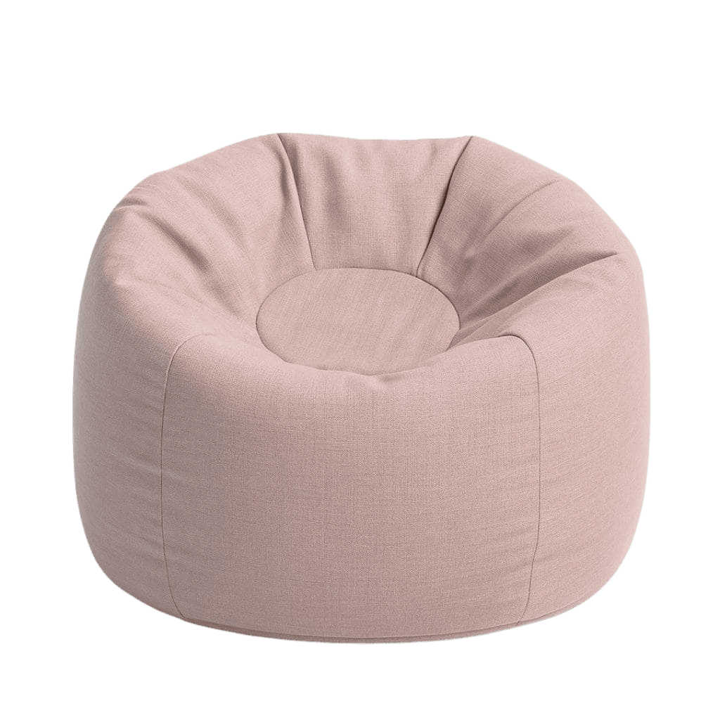 Pouf Enfant Floreo – Design Doux et Ergonomique en Pink | Decoração Tinitto – Fabrication européenne