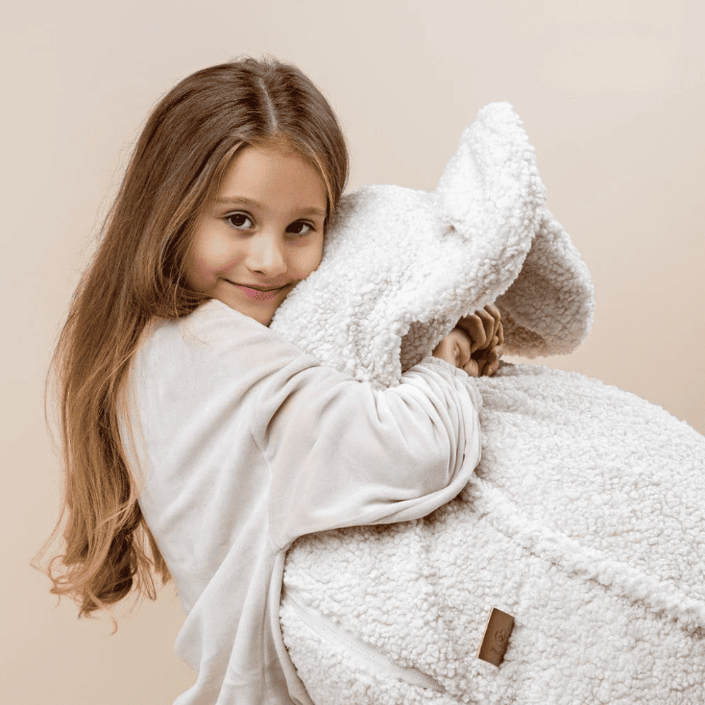 Polar Bear Beanbag in Dirty White | Decoração Tinitto – Made in Europe