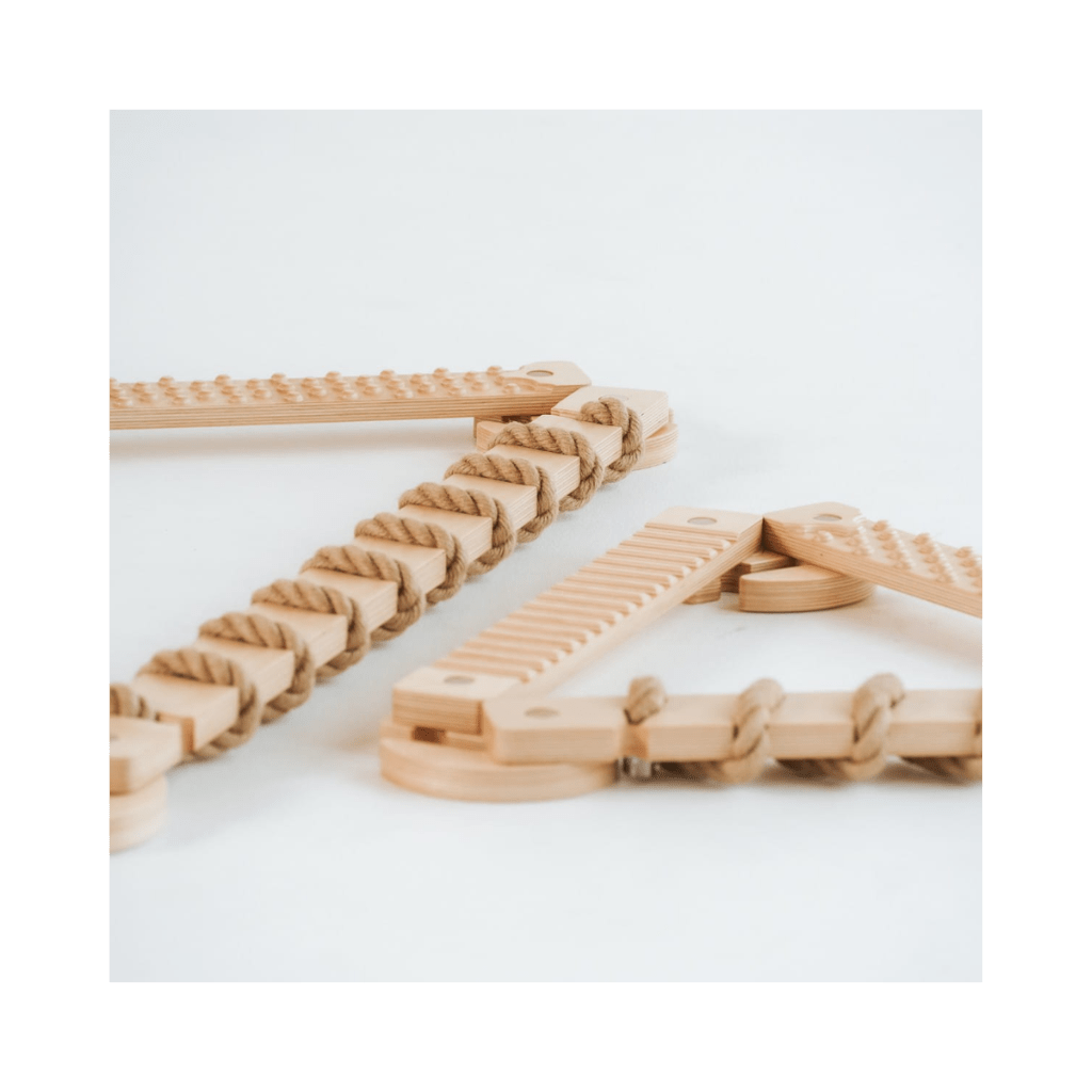 Poutre d’Équilibre TipiToo® en Corde de Jute | Motricidade Tinitto – Fabrication européenne