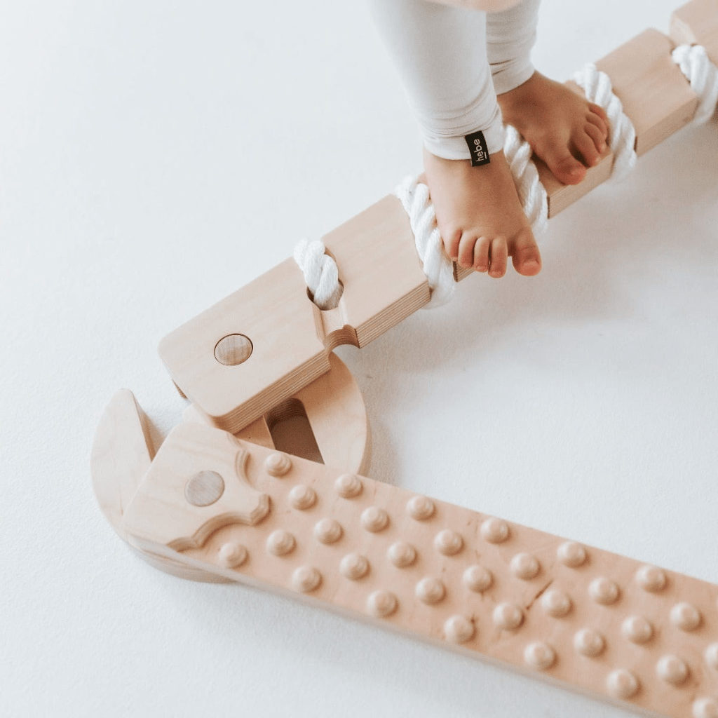 Poutre d’Équilibre TipiToo® en Corde de Jute | Motricidade Tinitto – Fabrication européenne