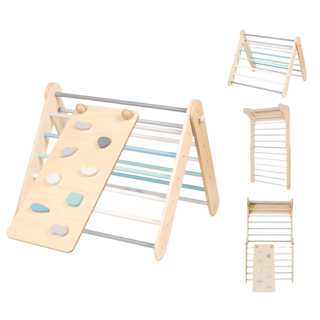 Rampe pour le Triangle Pikler et le Mur Suédois en Naturel | Motricidade Tinitto – Fabrication européenne