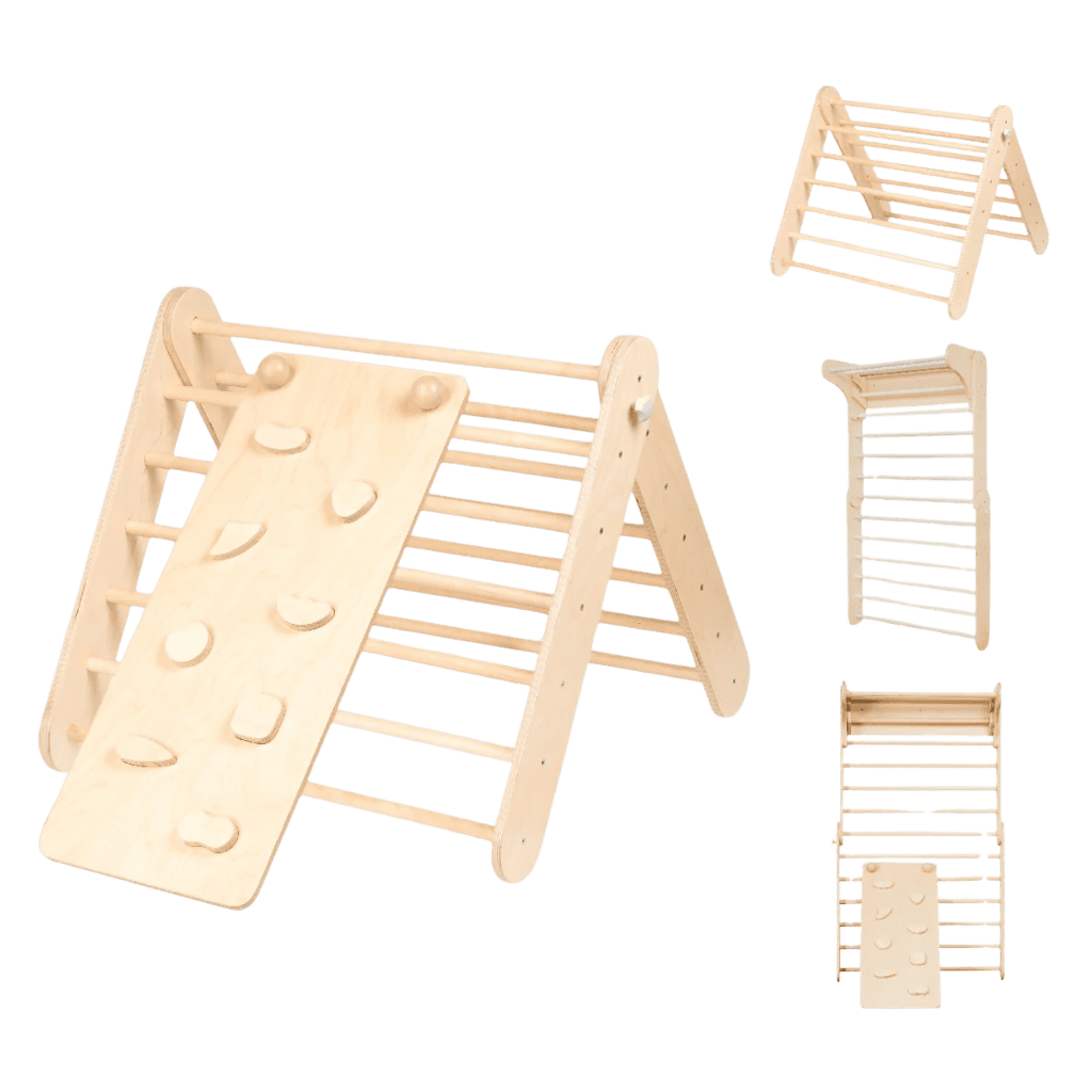 Rampe pour le Triangle Pikler et le Mur Suédois en Pastel | Motricidade Tinitto – Fabrication européenne