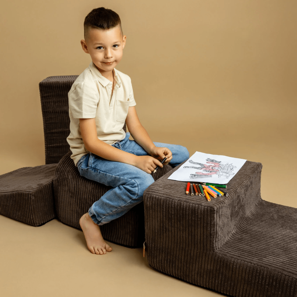 Set de formes “Aesthetic” 4 éléments - Brown en | Motricidade Tinitto – Fabrication européenne