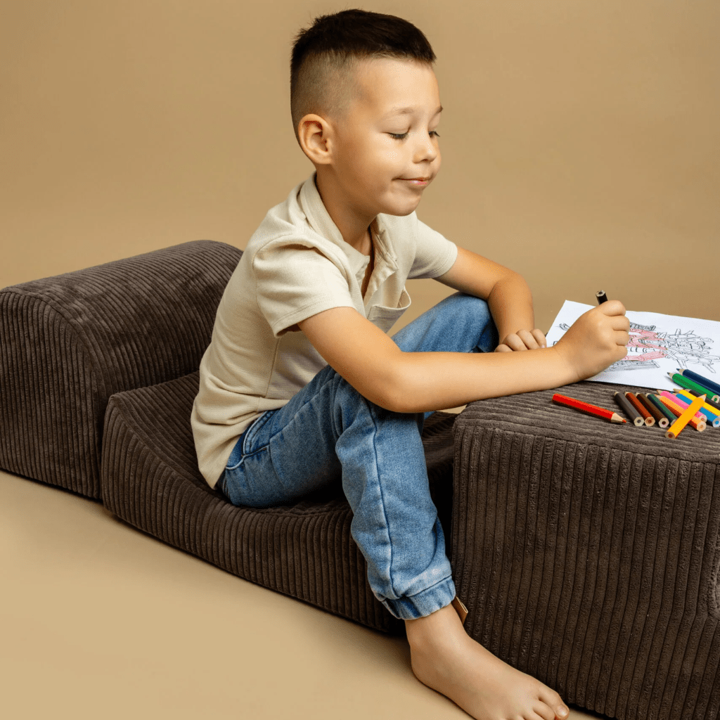 Set de formes “Aesthetic” 4 éléments - Brown en | Motricidade Tinitto – Fabrication européenne