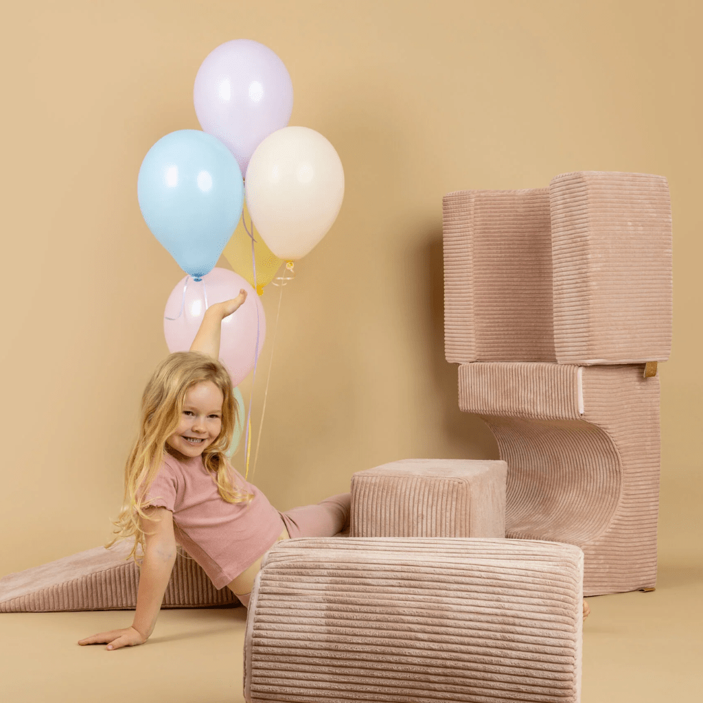 Set de formes “Aesthetic” 4 éléments - Powder Pink en | Motricidade Tinitto – Fabrication européenne