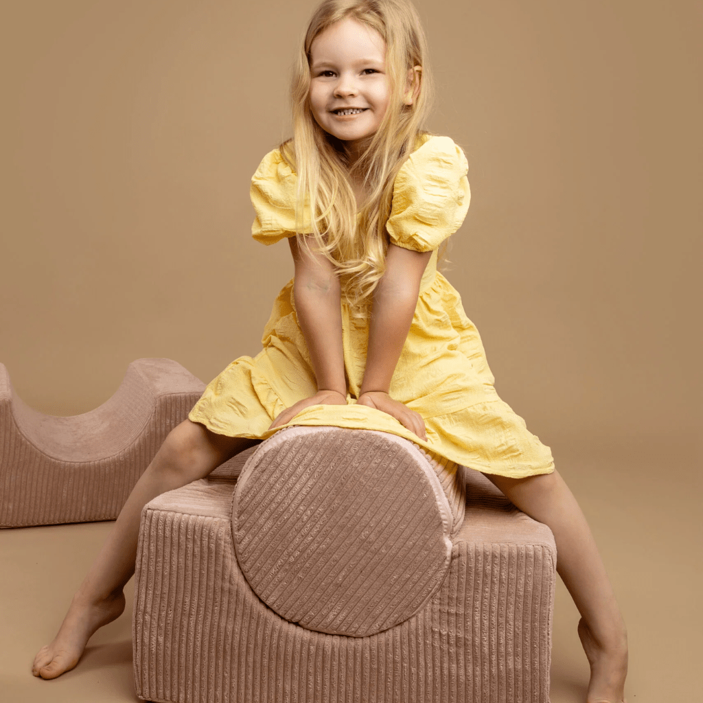 Set de formes “Aesthetic” 4 éléments - Powder Pink en | Motricidade Tinitto – Fabrication européenne