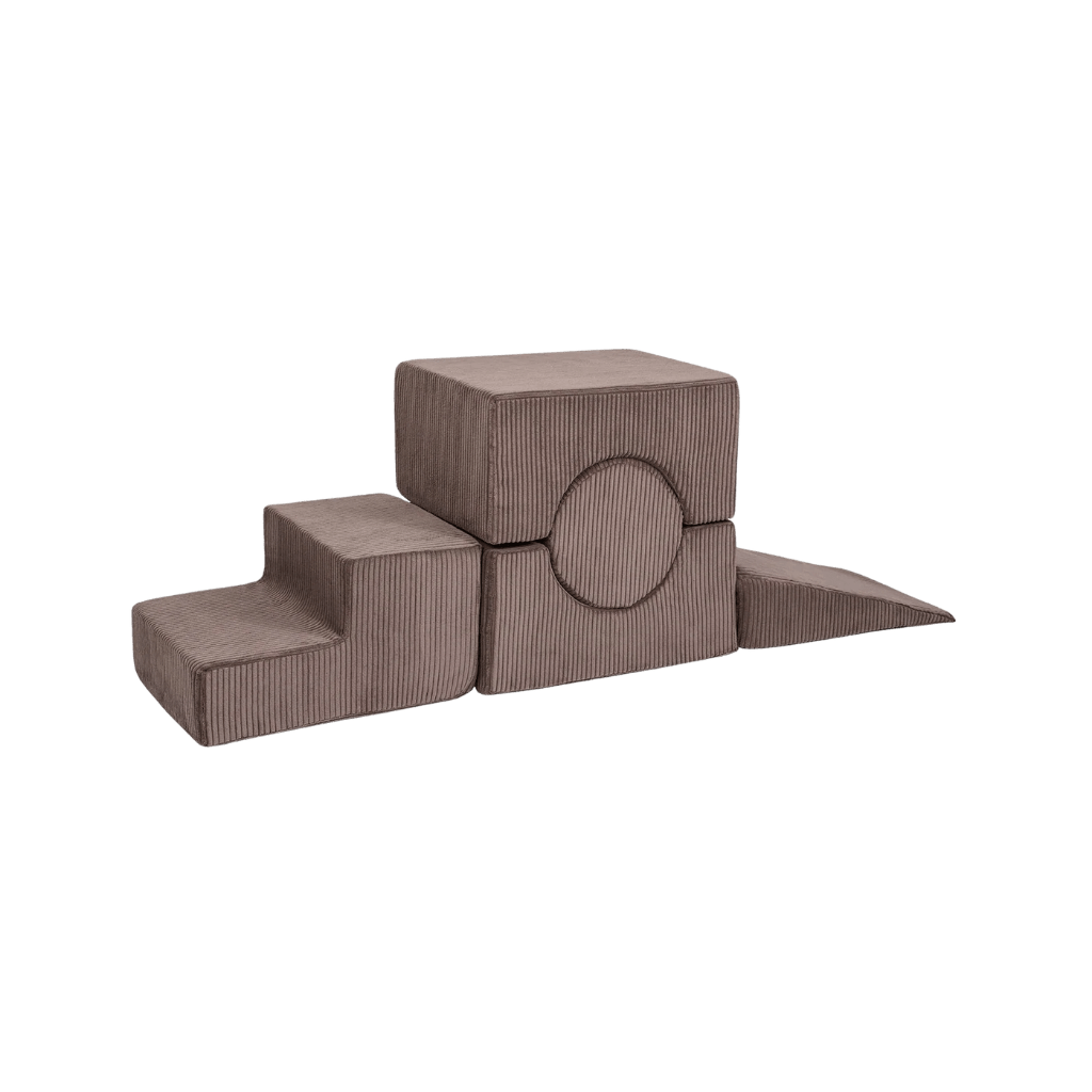 Set de formes “Aesthetic” 5 éléments - Brown en | Motricidade Tinitto – Fabrication européenne