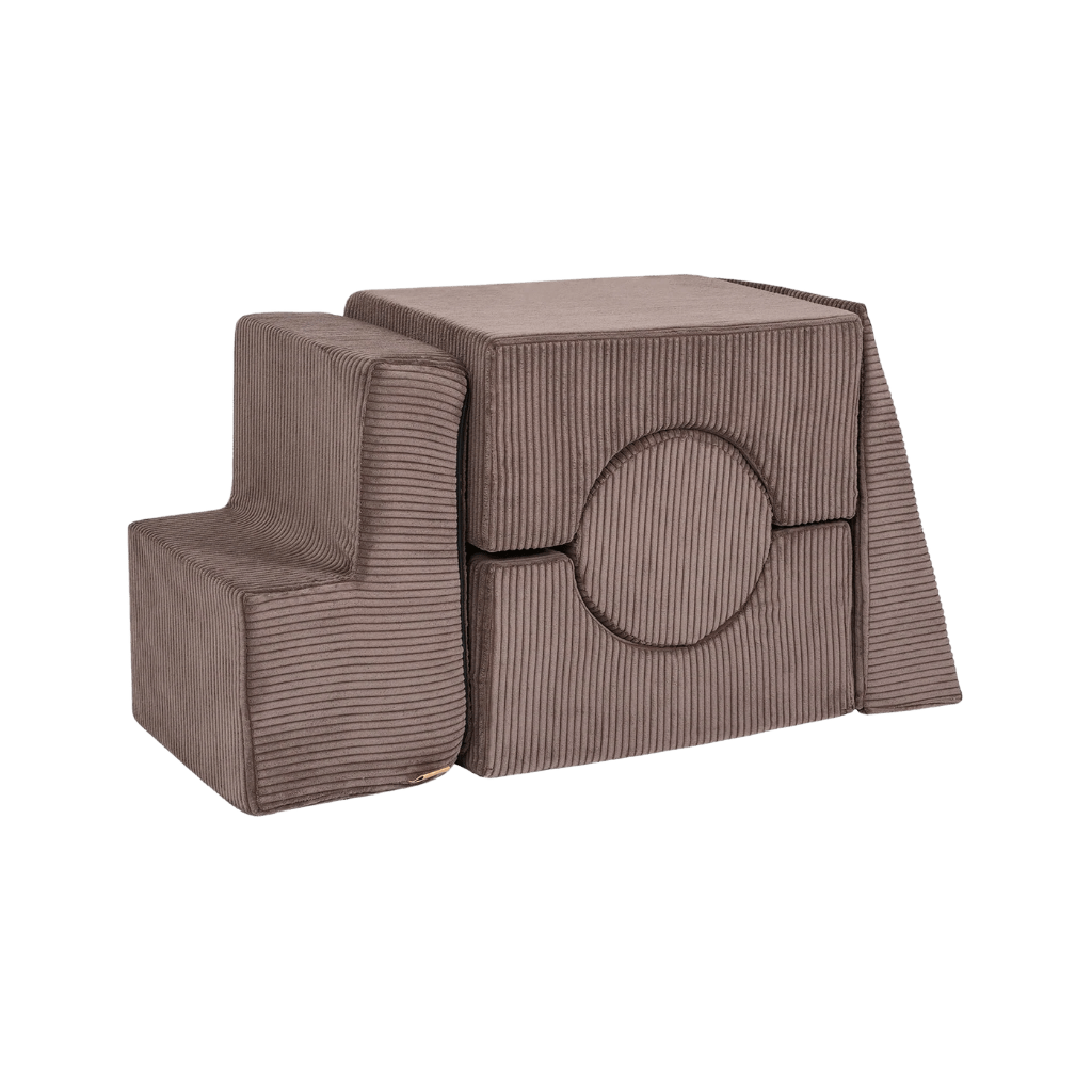 Set de formes “Aesthetic” 5 éléments - Brown en | Motricidade Tinitto – Fabrication européenne