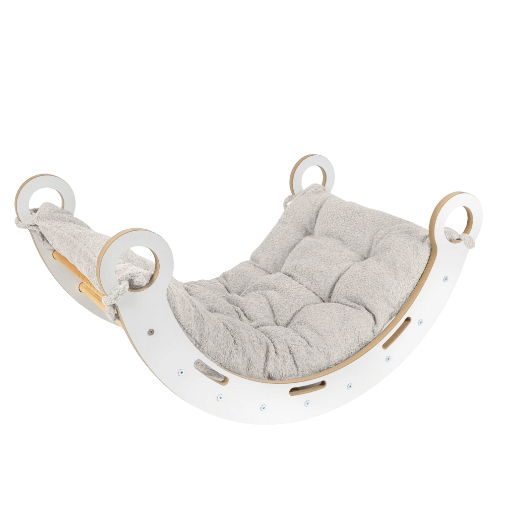 Snug Rocker for Kids White - Coussin Ecru en | Motricidade Tinitto – Fabrication européenne