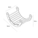 Snug Rocker for Kids - Ecru Pillow