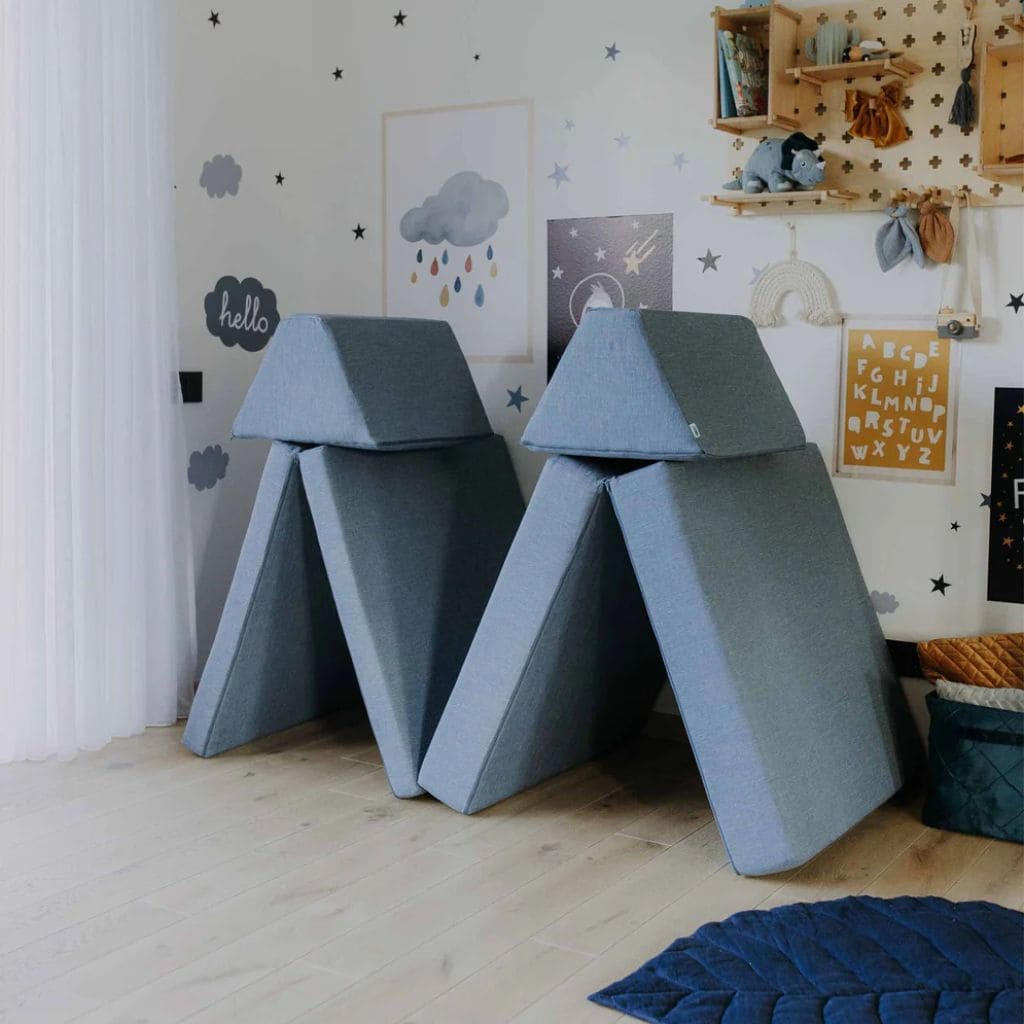 Sofa de jeu Montessori - Turquoise