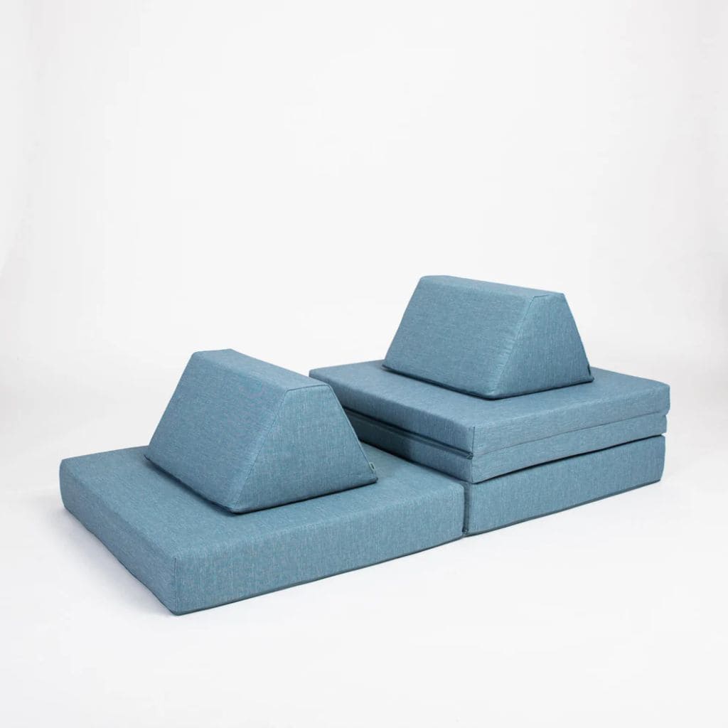 Sofa de jeu Montessori - Turquoise