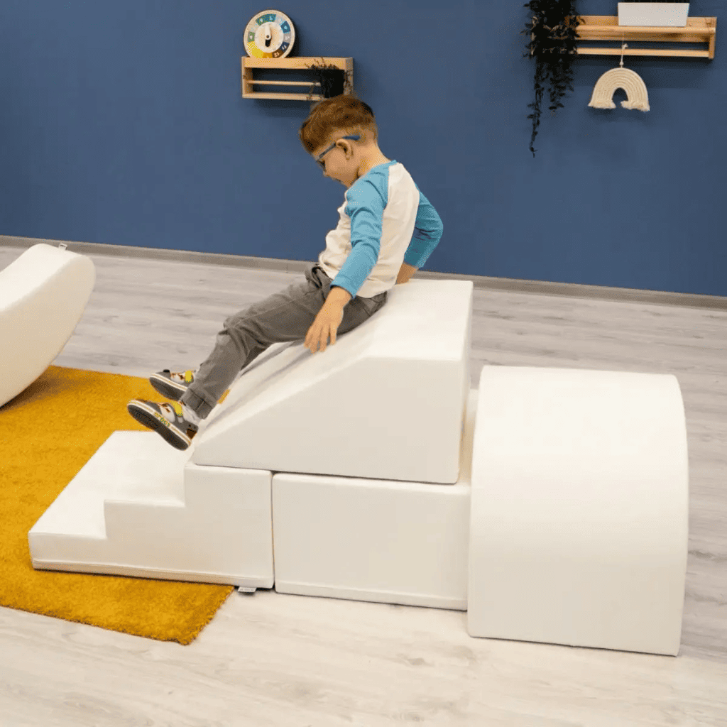 Soft Play Set Tunnel - White en | Motricidade Tinitto – Fabrication européenne