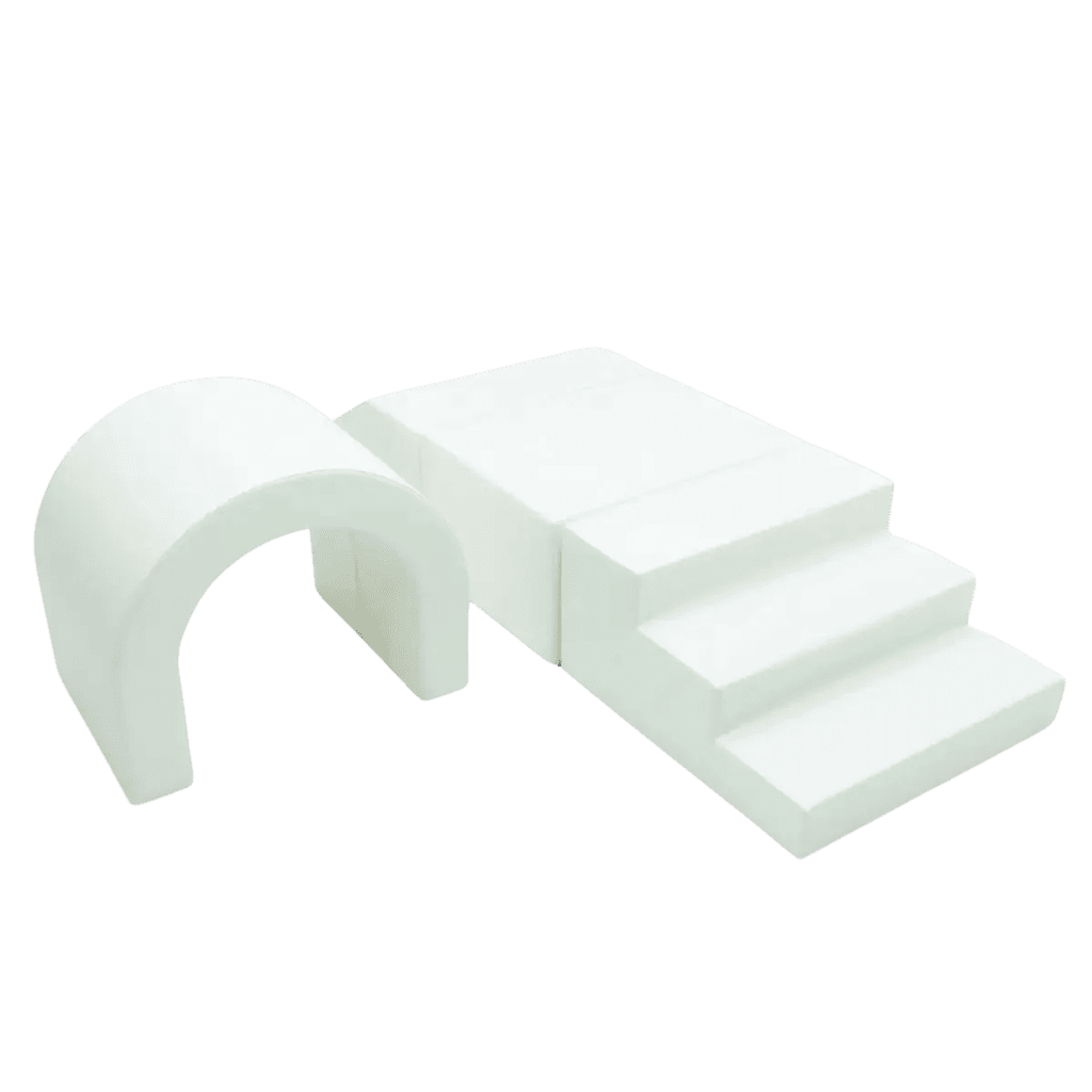 Soft Play Set Tunnel - White en | Motricidade Tinitto – Fabrication européenne