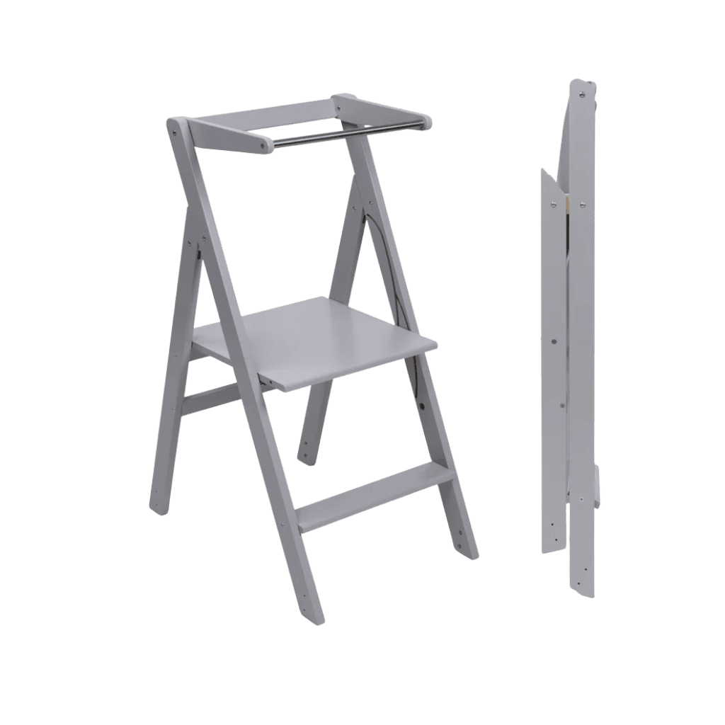 STEP'n'FOLD • Tour d´observation pliable à hauteur réglable en DarkGray | Motricidade Tinitto – Fabrication européenne