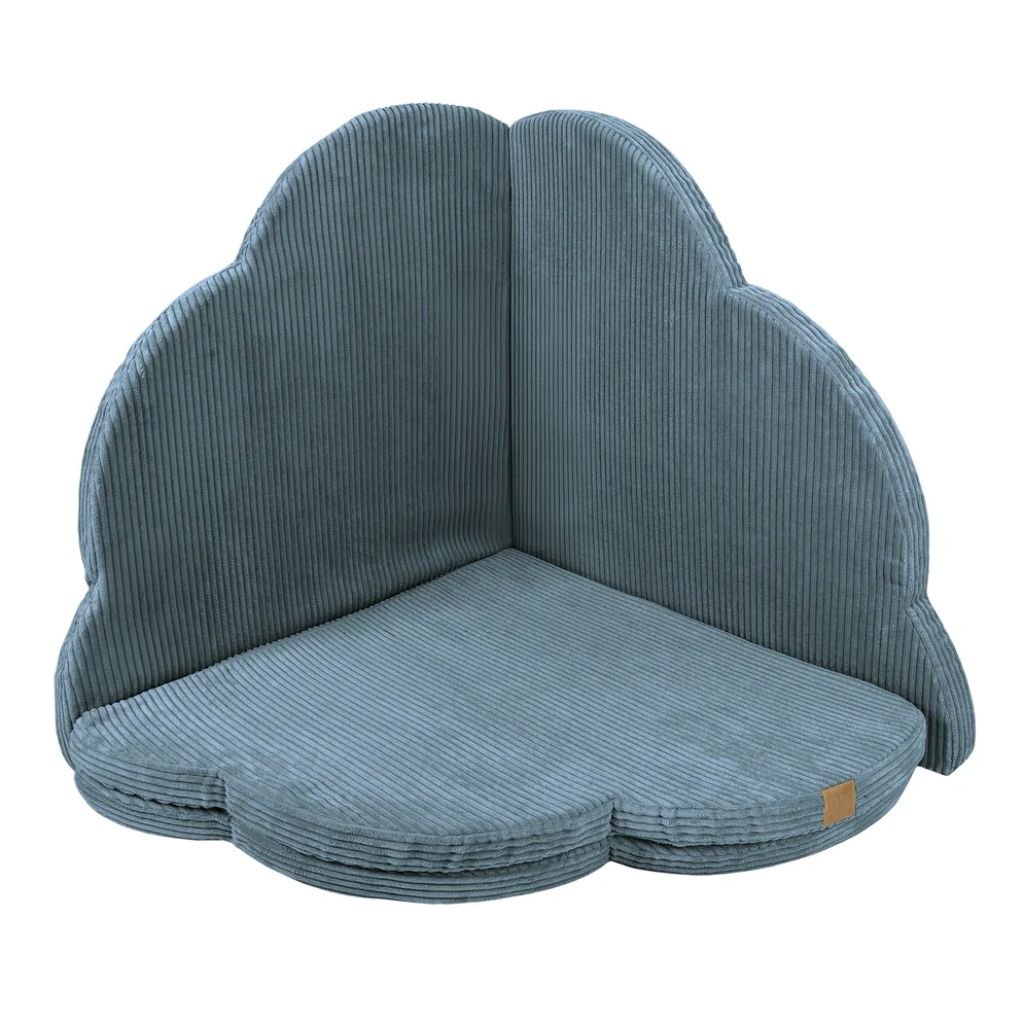 Tapis de jeu Nuage en Turquoise | Motricidade Tinitto – Fabrication européenne