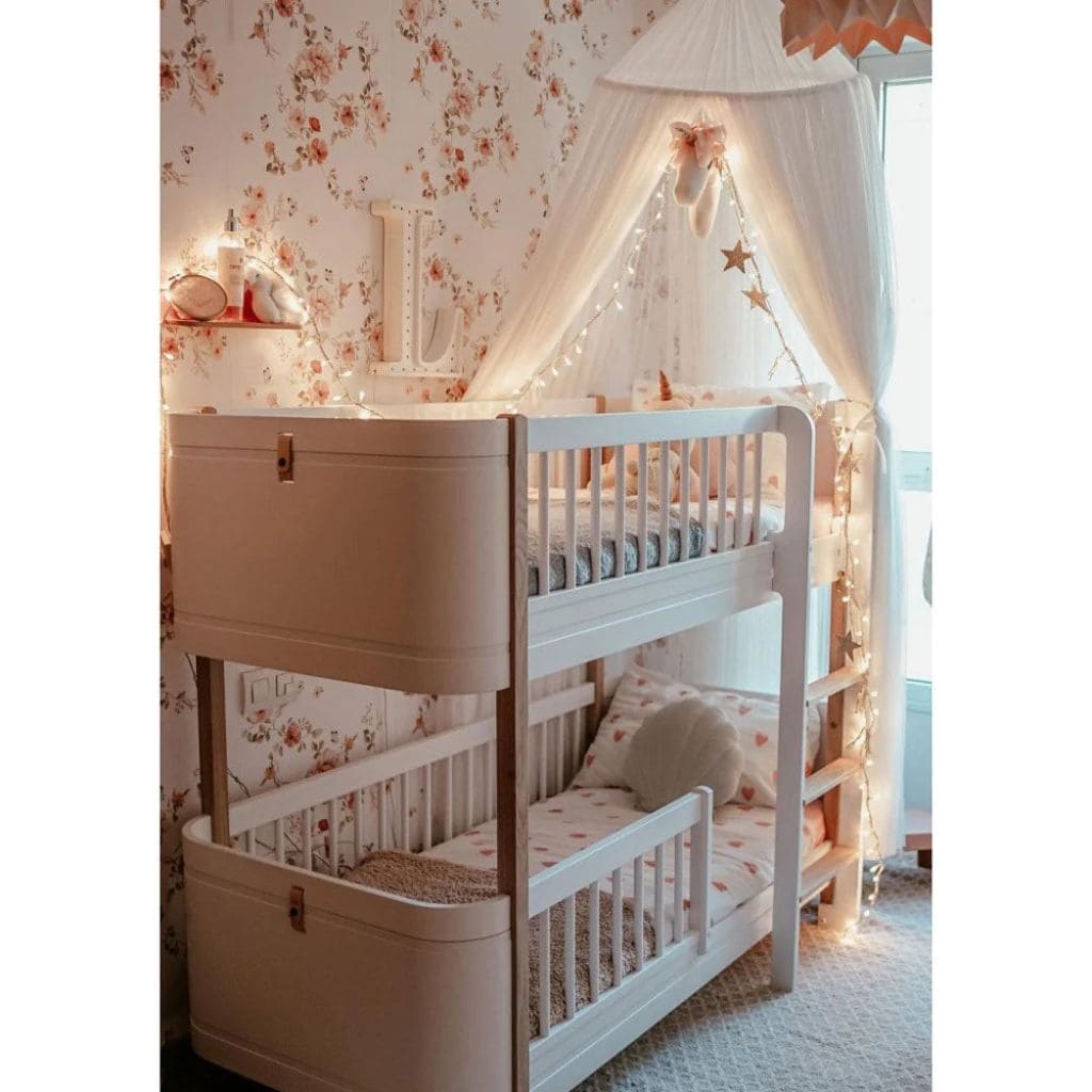 Papier Peint Floral Vintage – Déco Murale Enfant Élégante