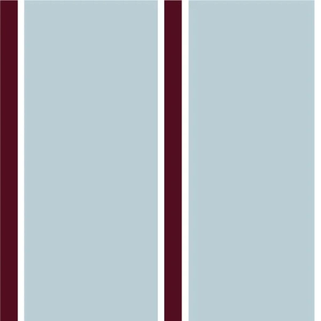 Papier Peint Rayures Bleues Larges – Collection Maya