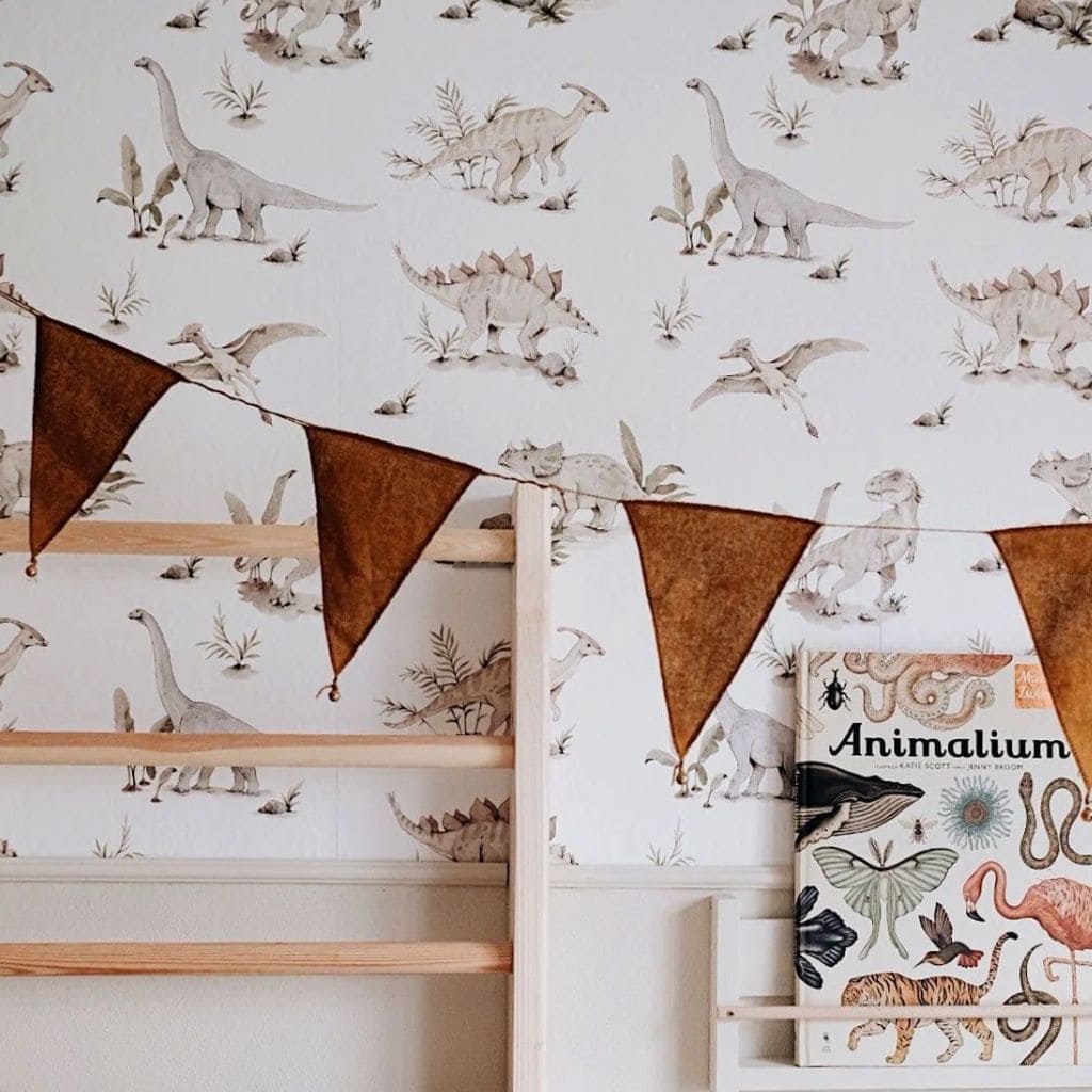 Papier Peint Dinosaures Joyeux