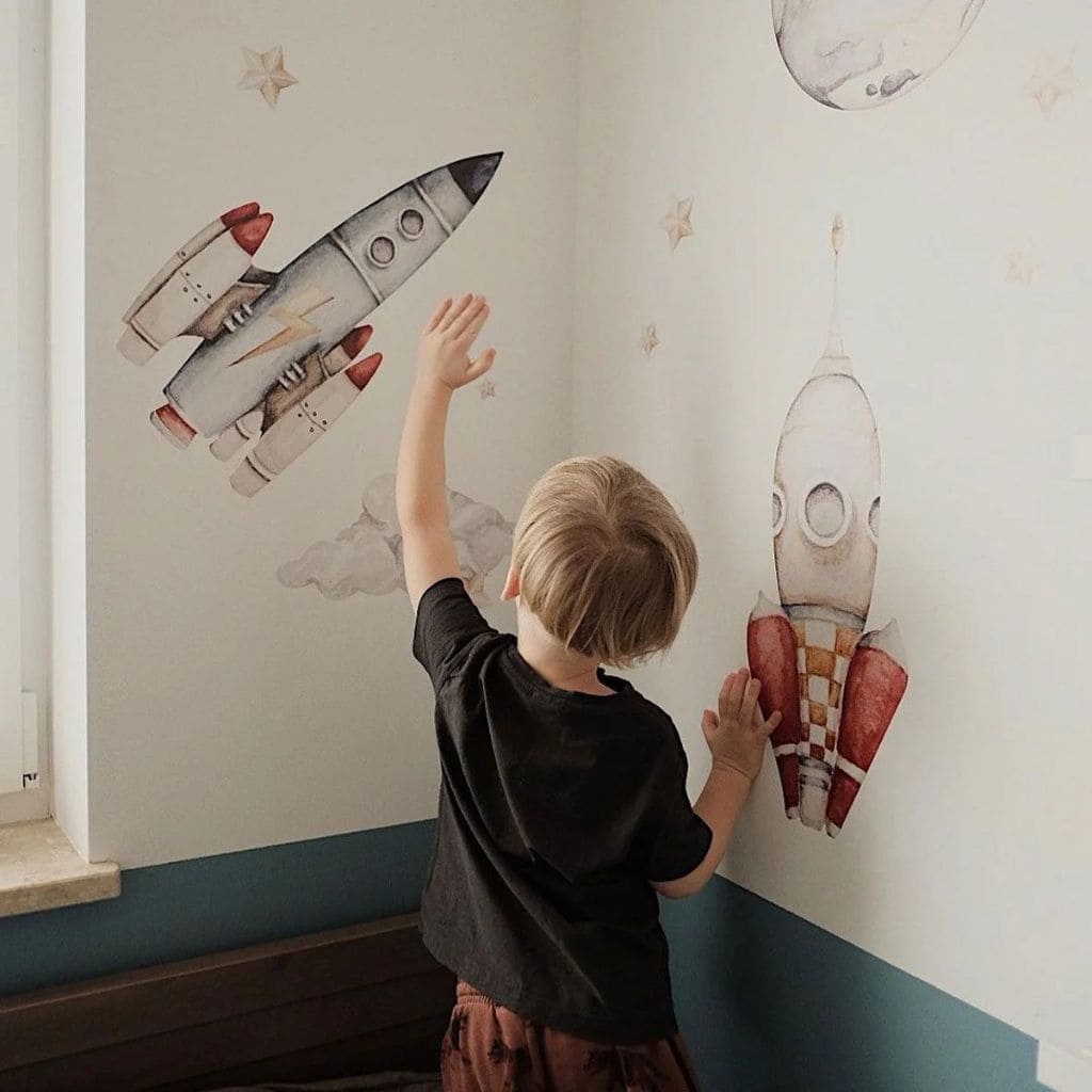 Stickers Muraux Ciel du Futur