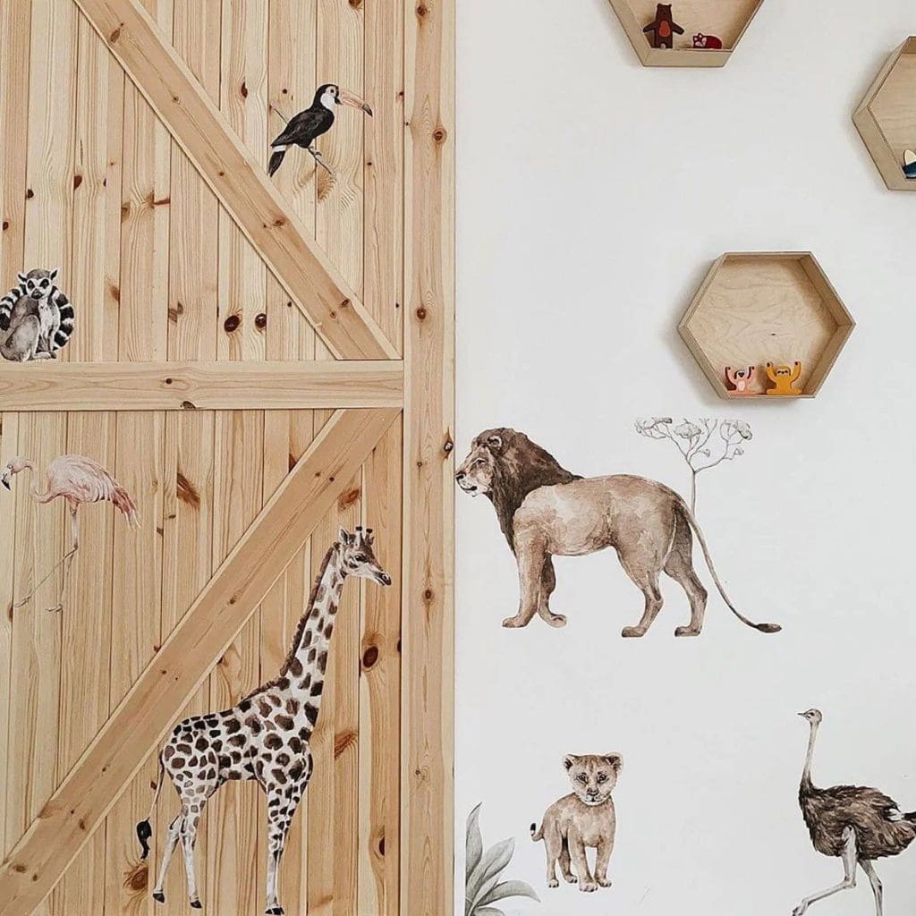 Savane Féérique – Stickers Muraux