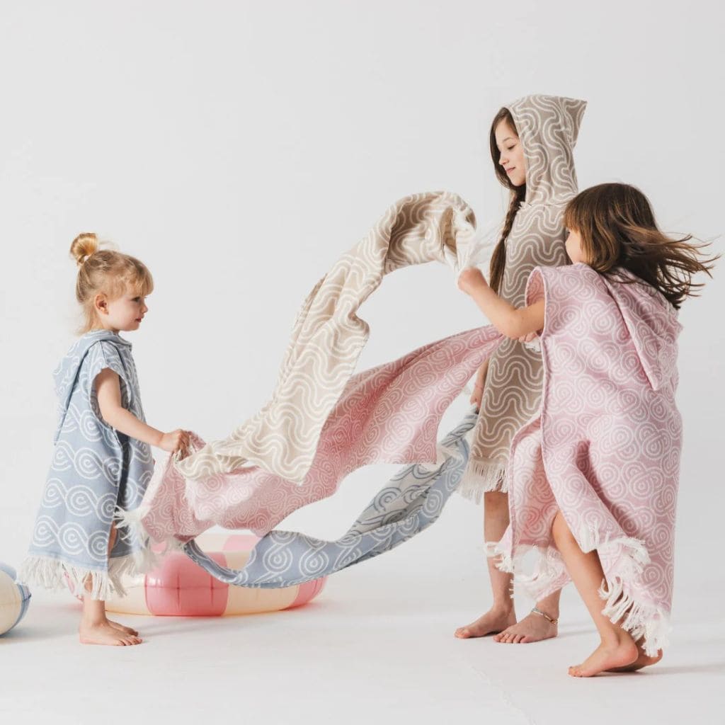 Poncho de Bain Enfant  Sand