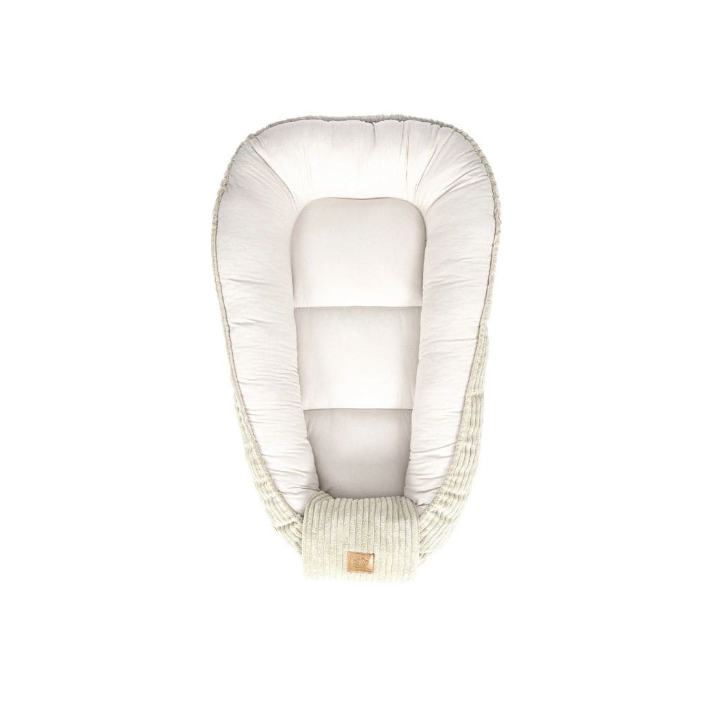 Cocon de Sommeil Bébé Luxe - Ecru