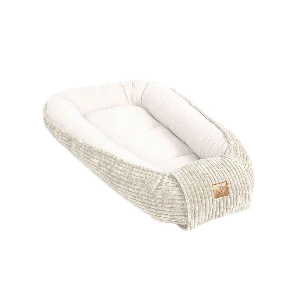 Cocon de Sommeil Bébé Luxe - Ecru