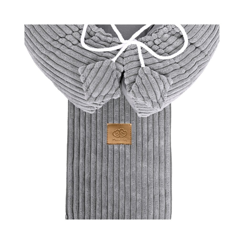 Cocon de Sommeil Bébé Luxe - Gris