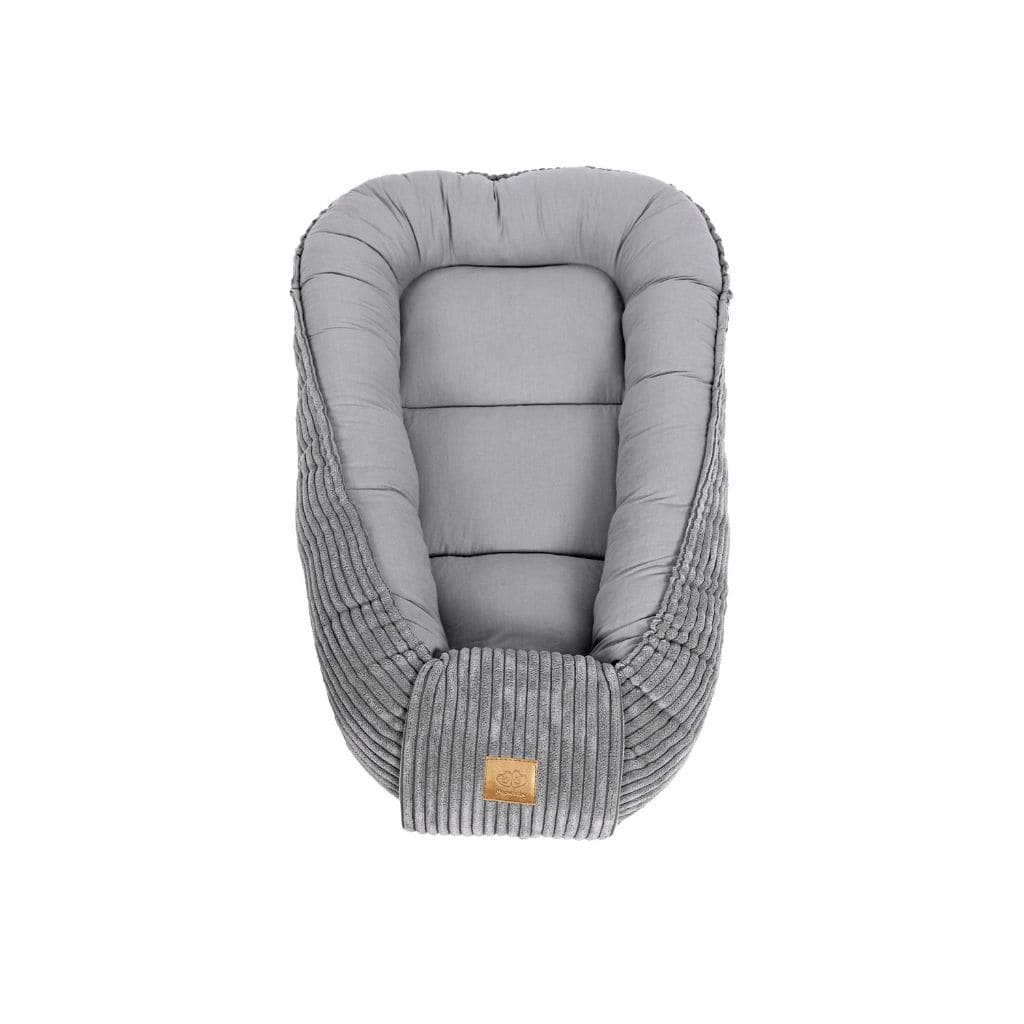 Cocon de Sommeil Bébé Luxe - Gris