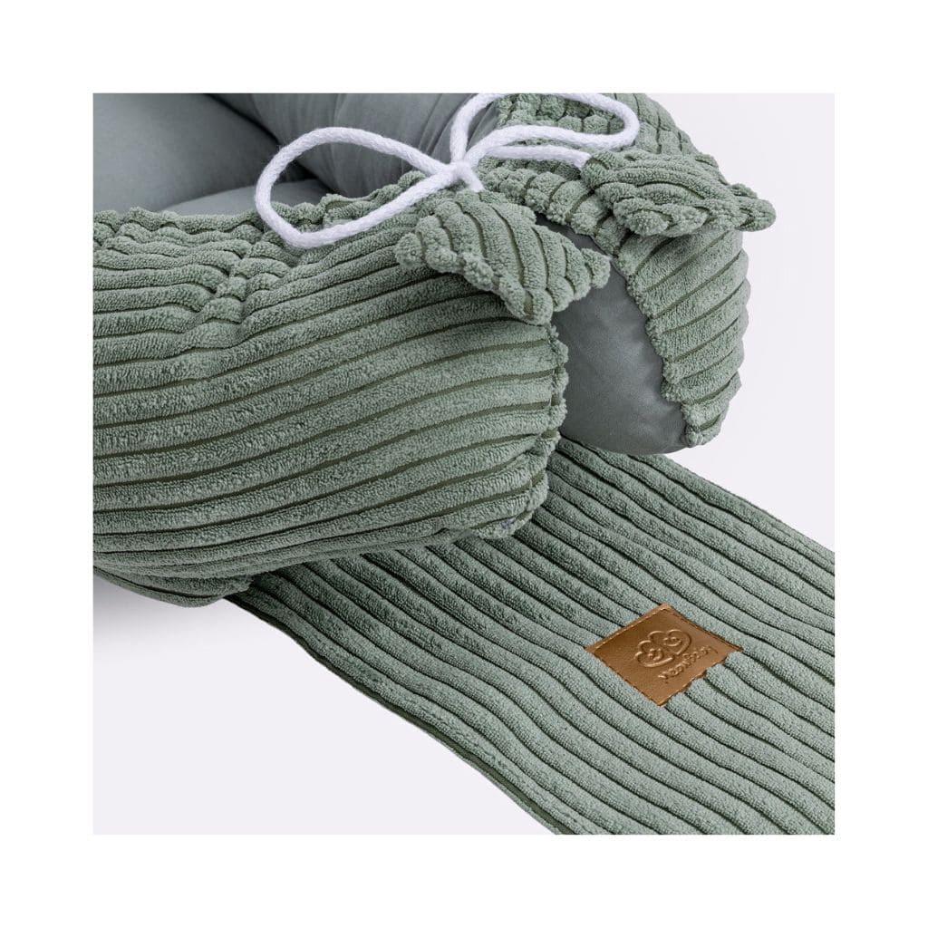 Cocon de Sommeil Bébé Luxe - Olive