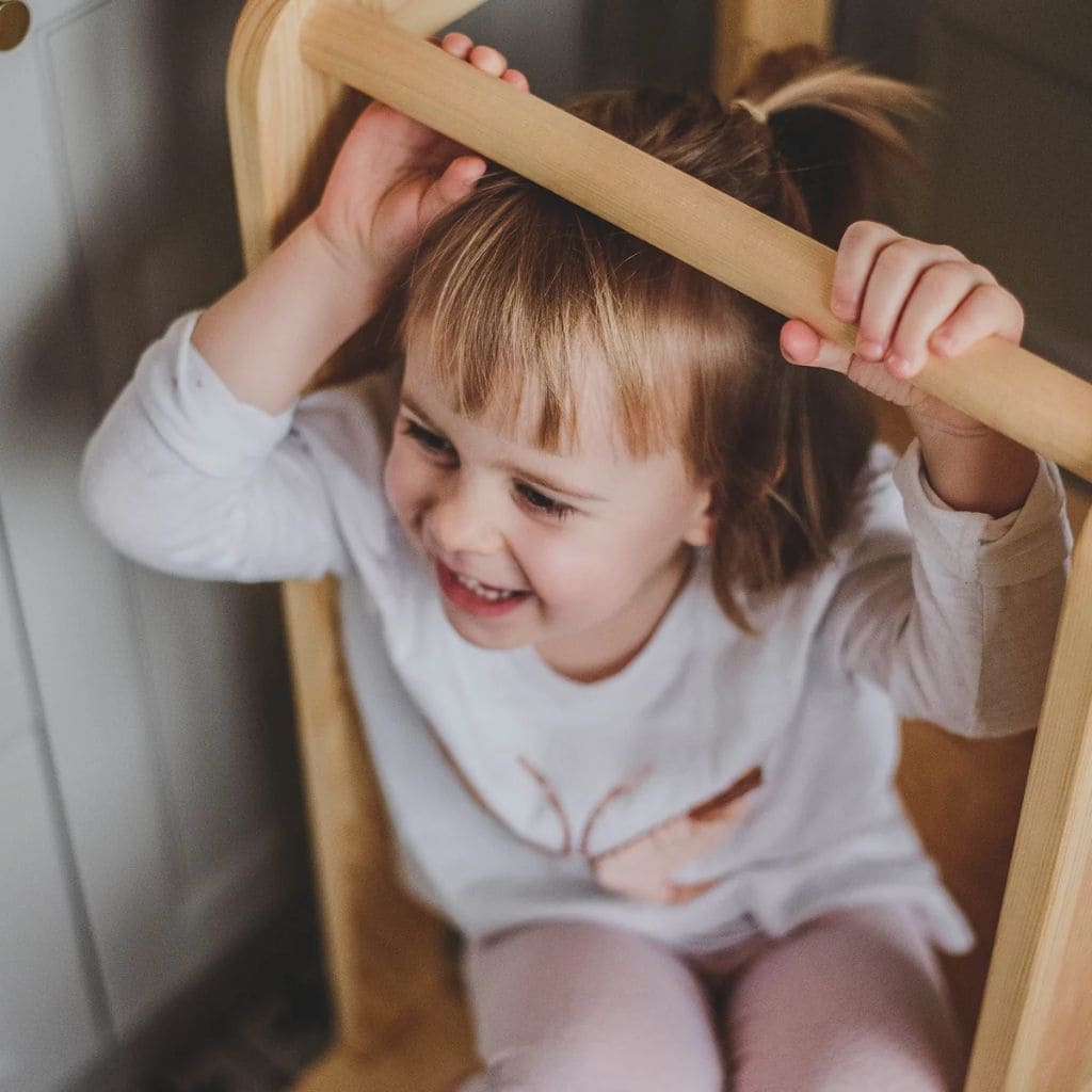 Tour d'Observation Montessori en Bois Naturel