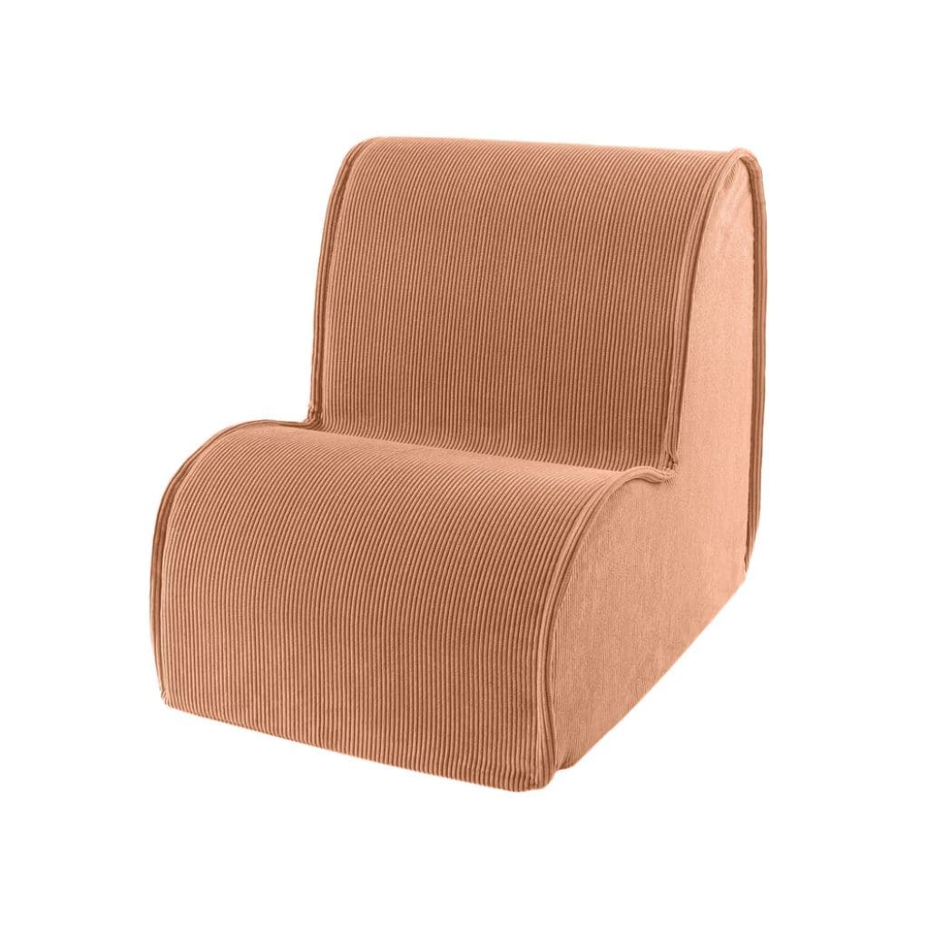 Fauteuil Bébé MeowBaby® – Velours Doux - Brick