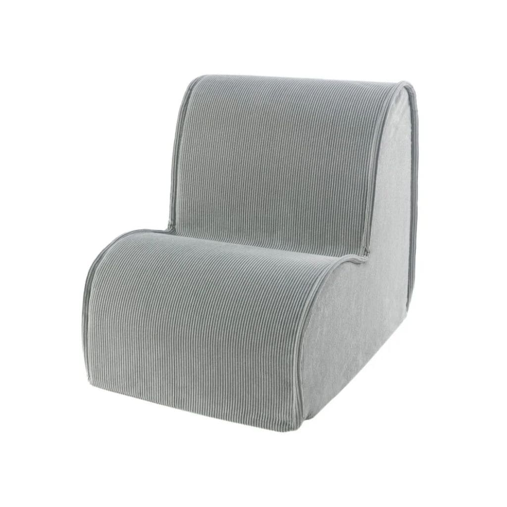 Fauteuil Bébé MeowBaby® – Velours Doux - Gris